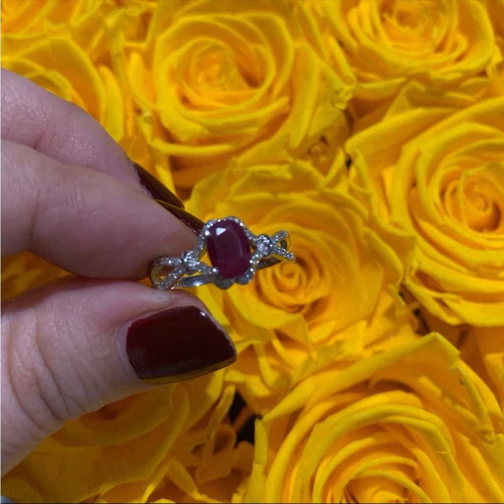 Ruby & Diamond 14k Ring